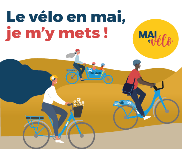 Le vélo en mai, je m'y mets!
