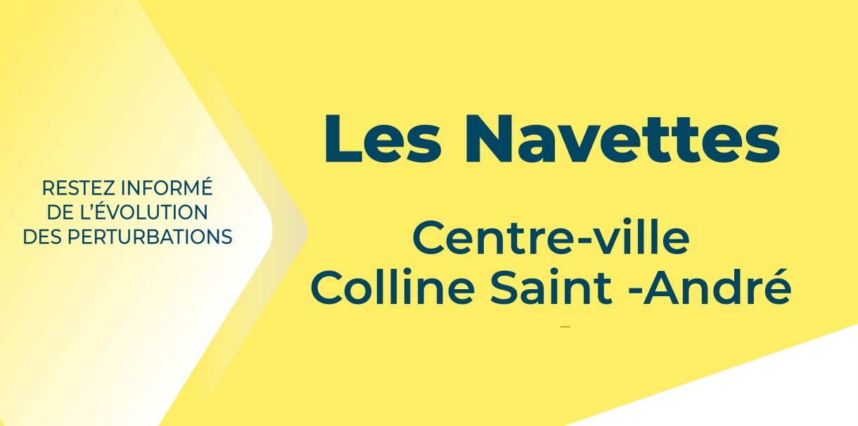 Navettes Centre-Ville et Colline Saint-André